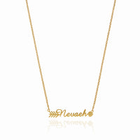 Customised Name Pendant Chain - (Font 9)