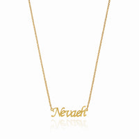 Customised Name Pendant Chain - (Font 16)