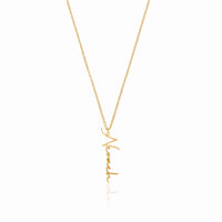 Customised Name Pendant Chain - (Font 14)